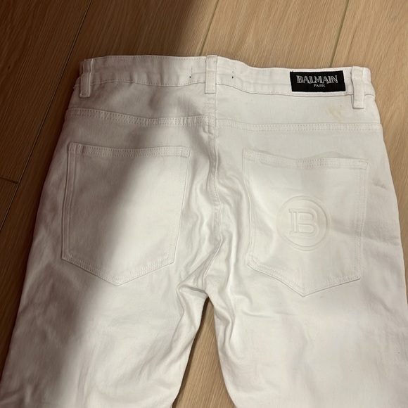 Brand New with Tags Balmain White Jeans - Picture 4 of 4